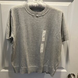 Banana Republic Grey short Sleeve Sweater Women’s S